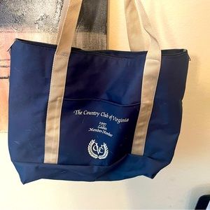 Vintage Country Club of Virginia Tote Bag